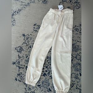 Brandy Melville Rosa Sweatpants, Ivory